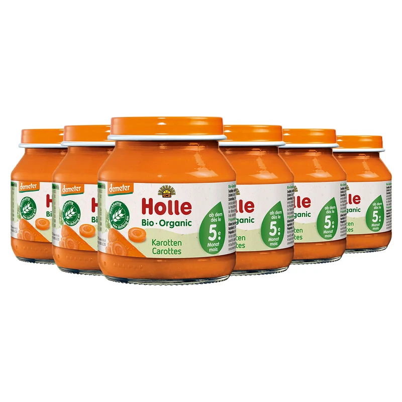 Karotten - 6x125g - Demeter ab dem 5. Monat