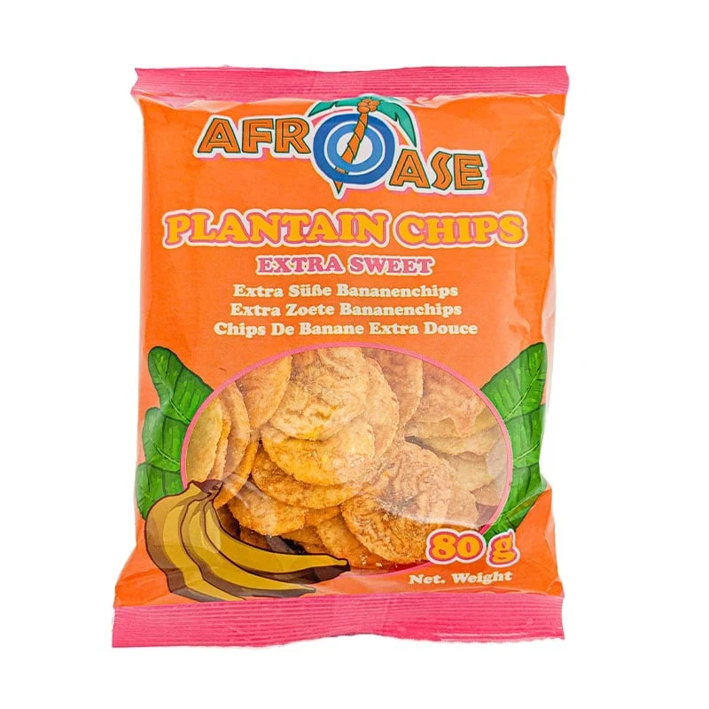 Knusprige Bananenchips Extra süß