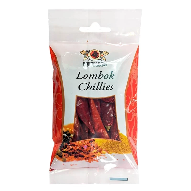 Getrocknete Chilischoten Lombok Sambal oelek selbst herstellen 25g