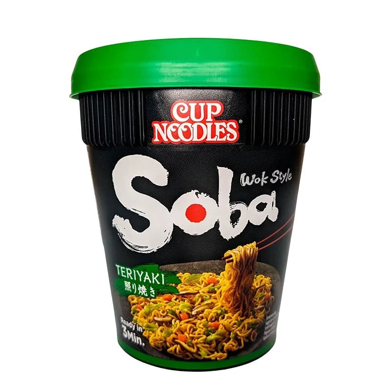 Nissin Soba Nudeltopf Wok-Stil Teriyaki