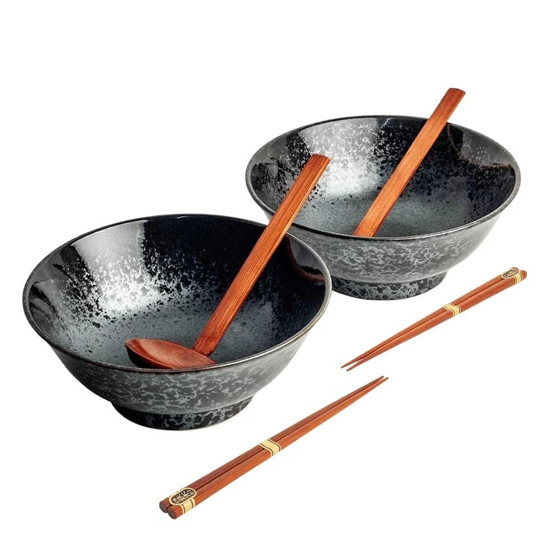 Ramen-Set Essstäbchen & Löffel Koge