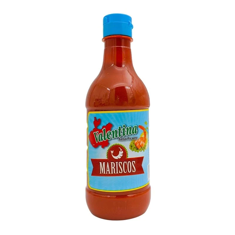 Valentina Mariscos Scharfe Soße für Meeresfrüchte 379ml
