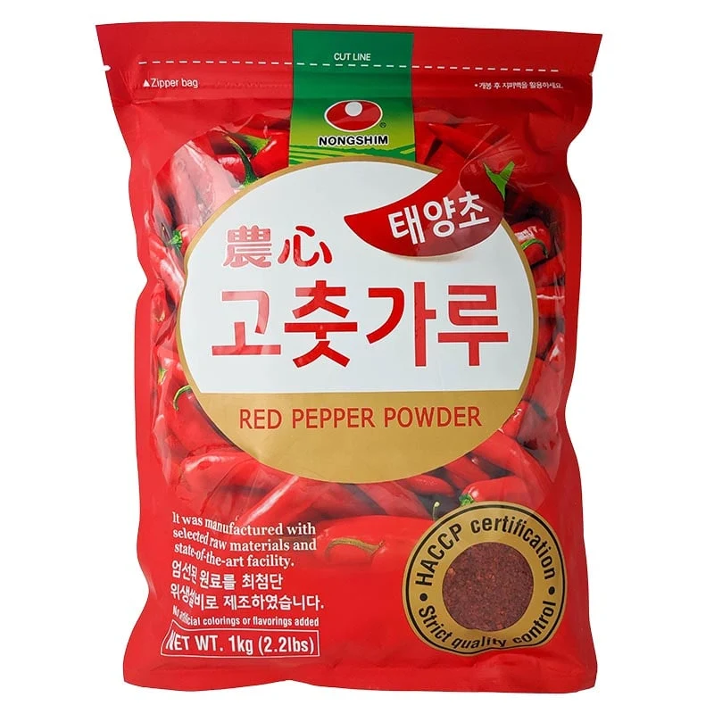 Gochugaru (koreanische Chiliflocken ohne Kerne) Nongshim 1.362kg
