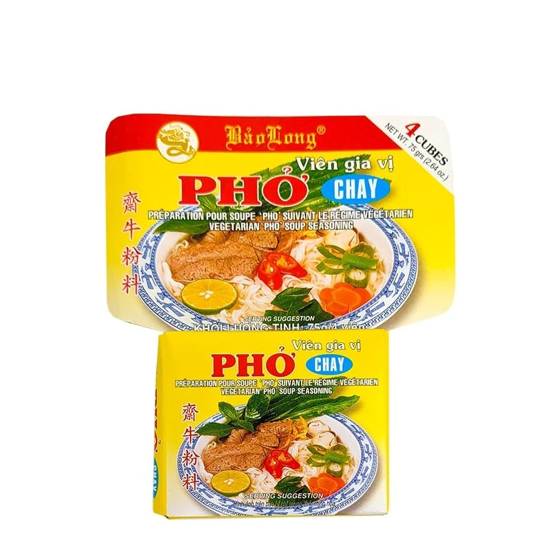 Brühwürfel Nudelsuppe Pho Vegan