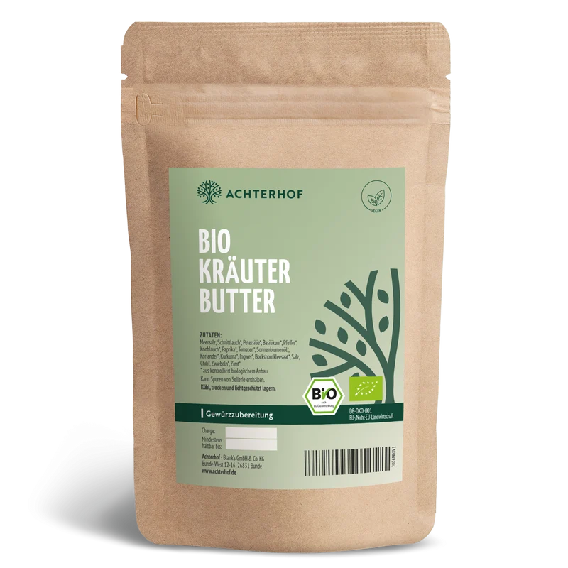 Kräuterbutter Gewürzzubereitung Bio (100g)