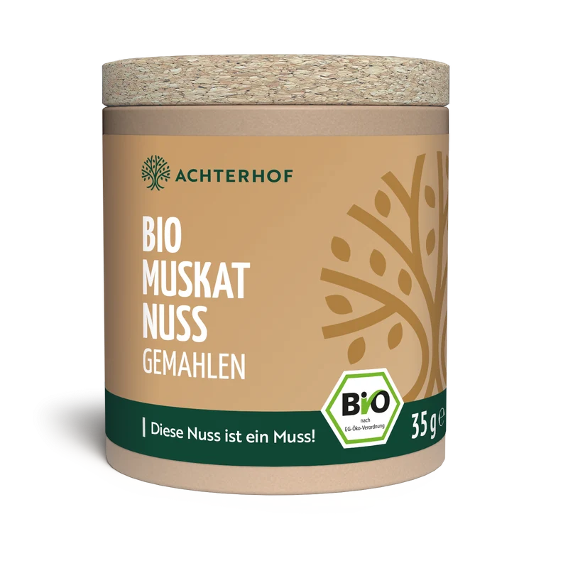 Muskatnuss gemahlen Bio (35g)