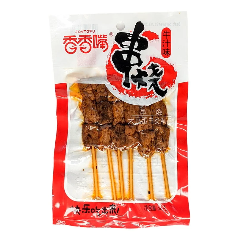 Tofu-Spieße Rindfleisch-Geschmack