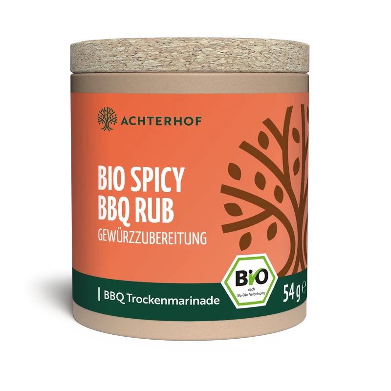 Spicy BBQ Rub Gewürzzubereitung Bio (54g)