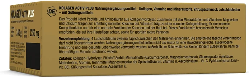 Kolagen Activ Plus Sport Edition (80 Tabletten)