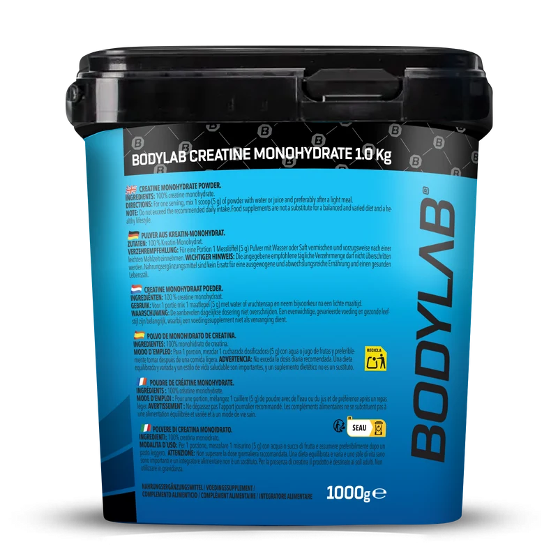 Creatine Monohydrate - 100% Pure Powder (1000g)
