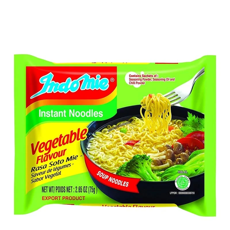 Nudelsuppe Gemüse Soto Mi Indomie