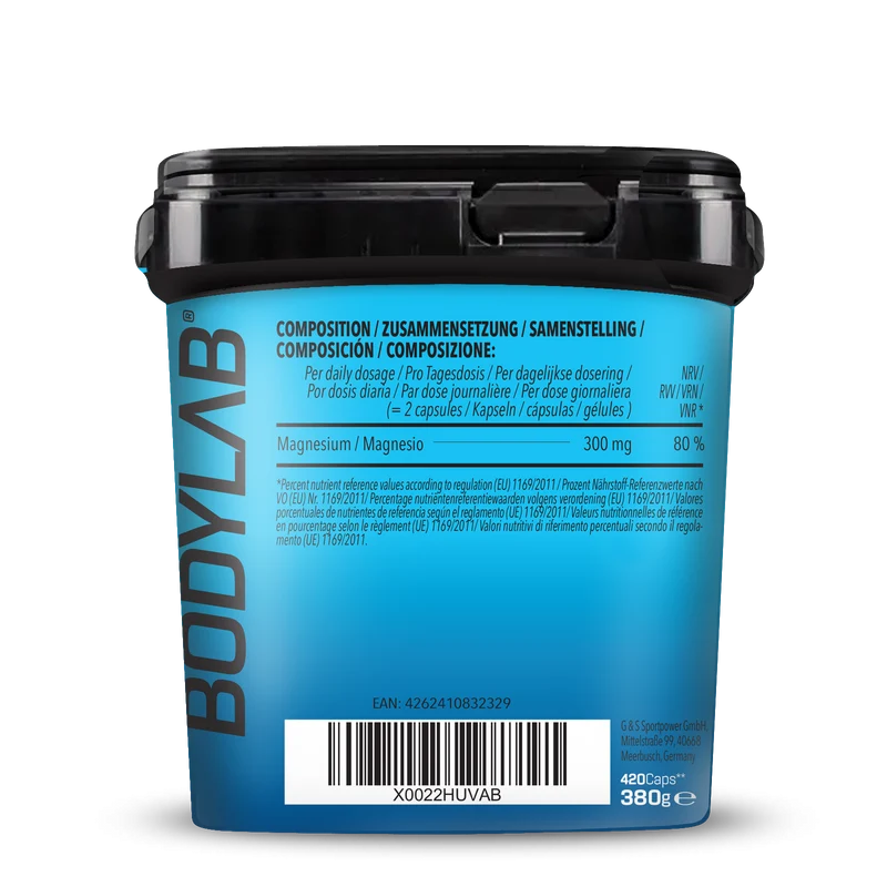 BIG PACK Magnesium Bisglycinate (420 Kapseln)