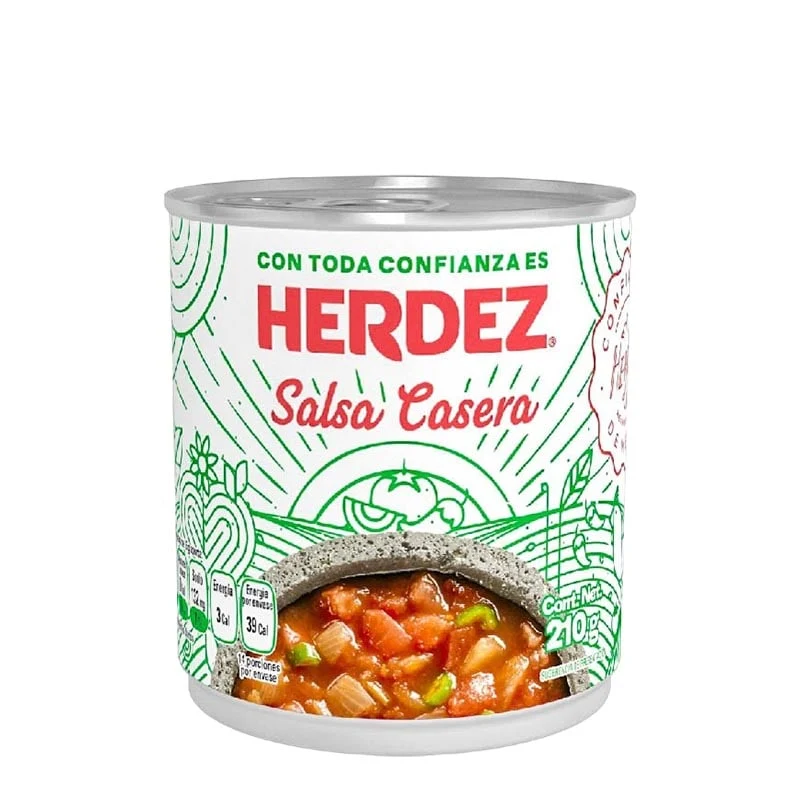 Hausgemachte Salsa Casera Herdez 210g