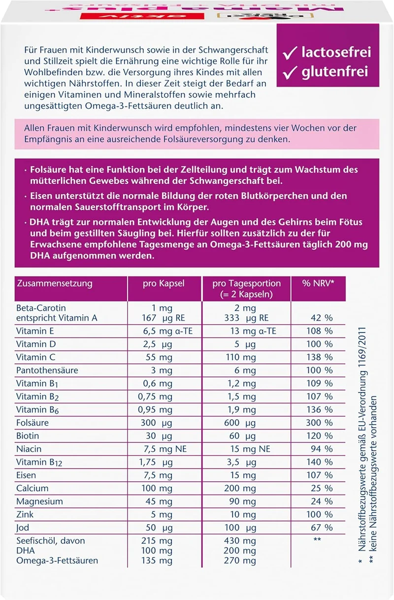 Mama plus+ (120 Kapseln)