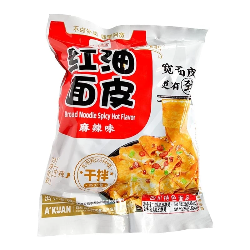 Breite Nudeln Hot & Spicy 115g