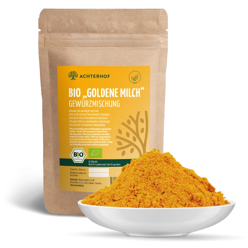 Goldene Milch Gewürzmischung Bio (500g)