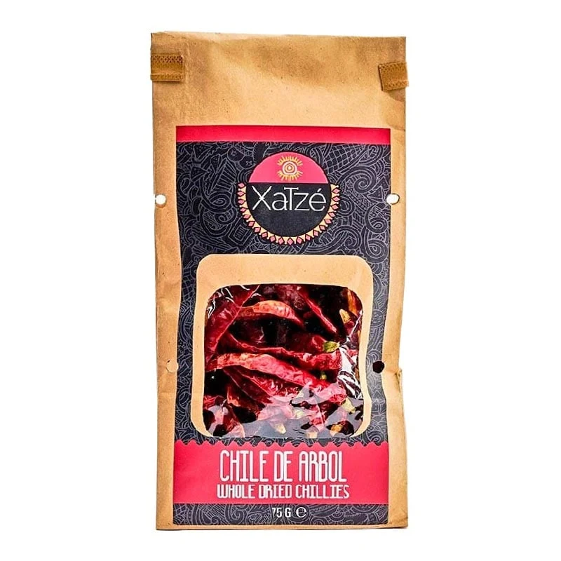 Getrocknete Chili Arbol 75g