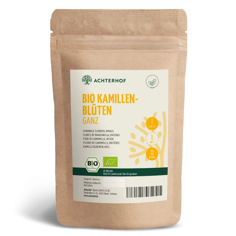 Kamillenblüten ganz Bio (250g)
