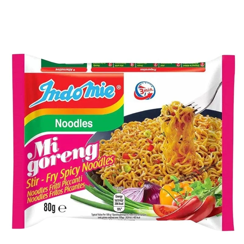 Mi Goreng Peda Indomie Scharf