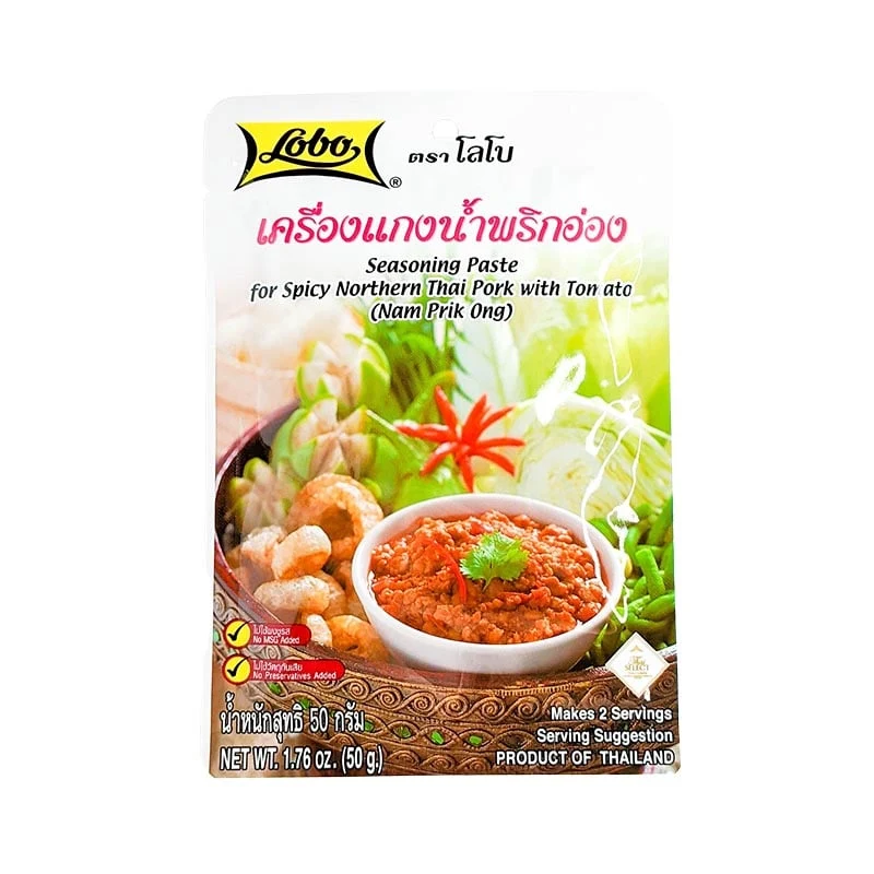 Lobo Nam Prik Ong Scharfes thailändisches Schweinefleisch 50g
