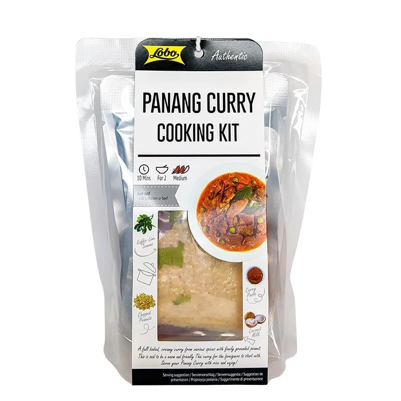 Panang-Curry-Kochset einfach zubereitet 2 Portionen