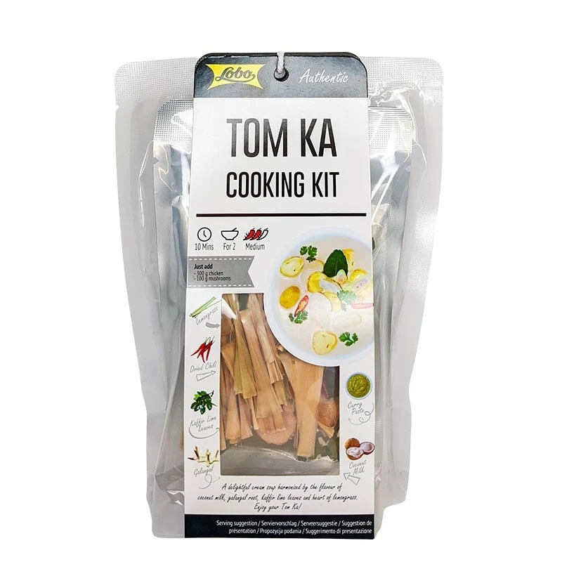 Tom Ka Kochset einfach zubereitet 2 Portionen
