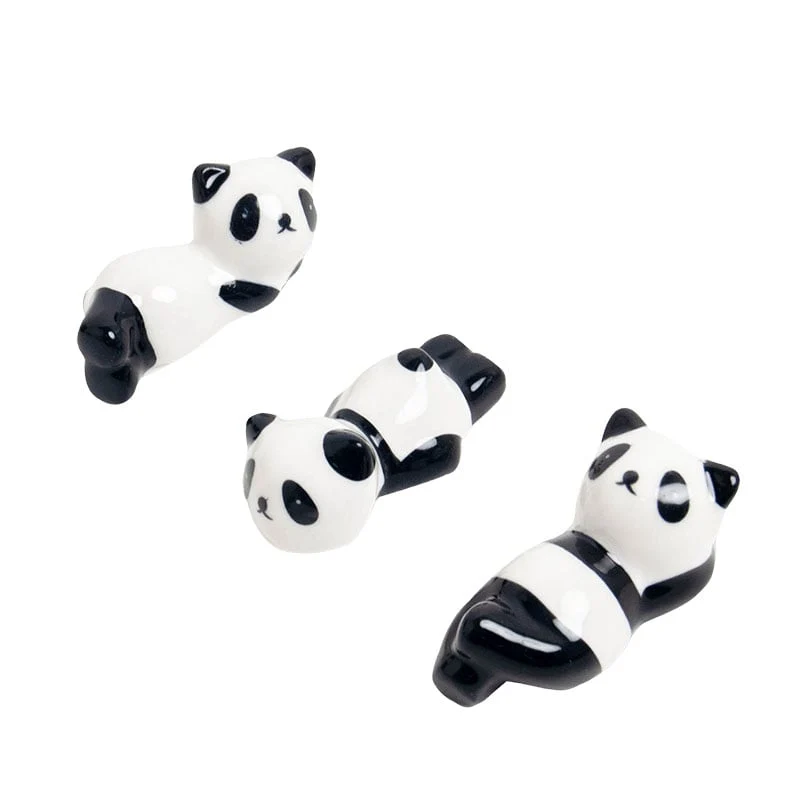 Stäbchenablage für Essstäbchen Pandas (1 Stück)