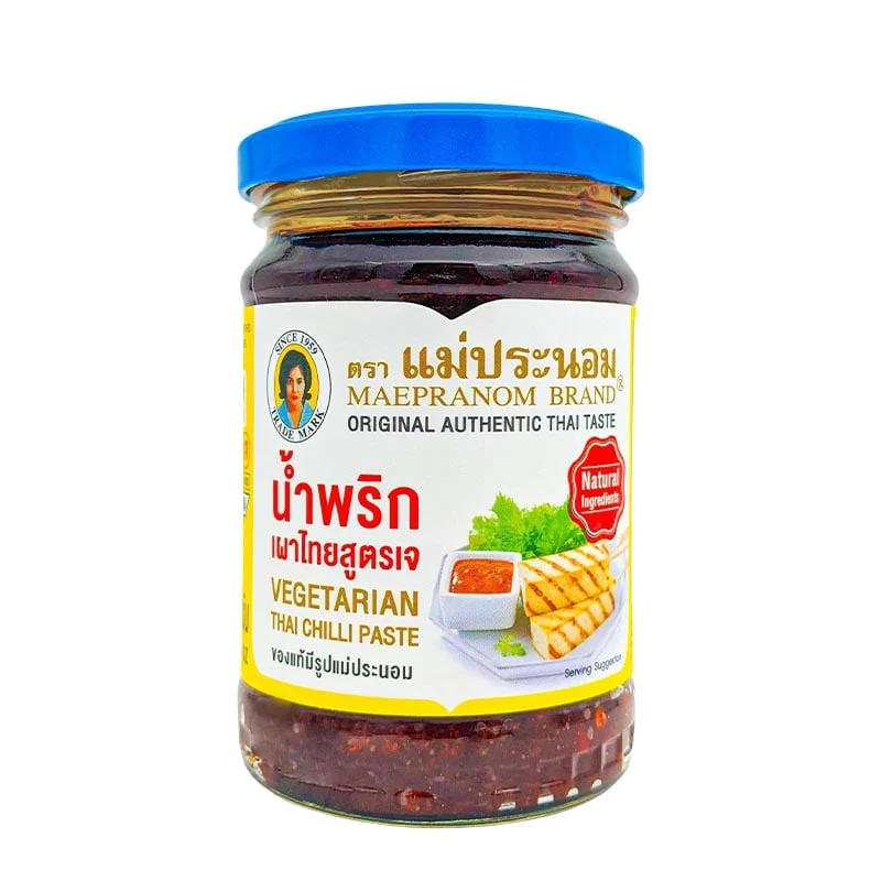 Vegane Nam Prik Pao thailändische Chilipaste 228g