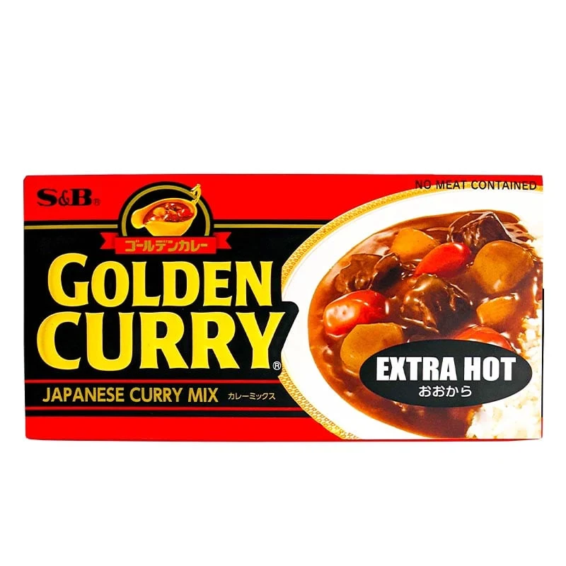 Golden Curry Extra Scharf, S&B 220g