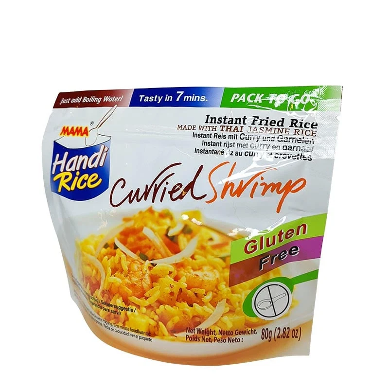 Instant-Fried-Reis, Thailändisches Garnelencurry