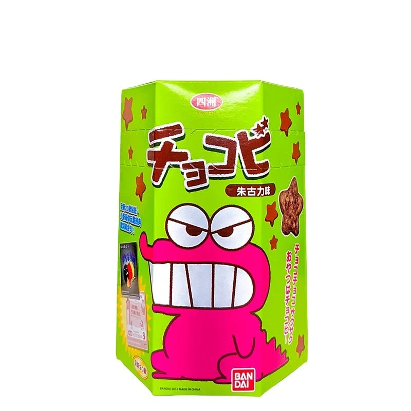 Crayon Shin-chan Gepuffte Maissnacks Schokolade