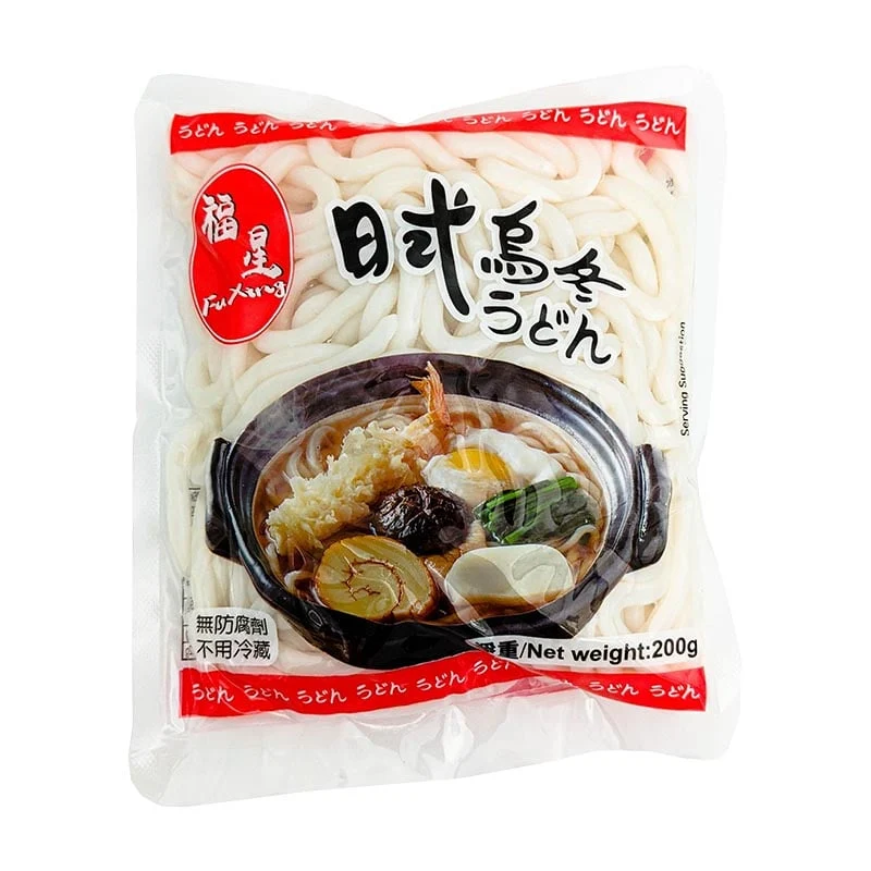 Frische Udon-Nudeln, japanischer Stil 200g