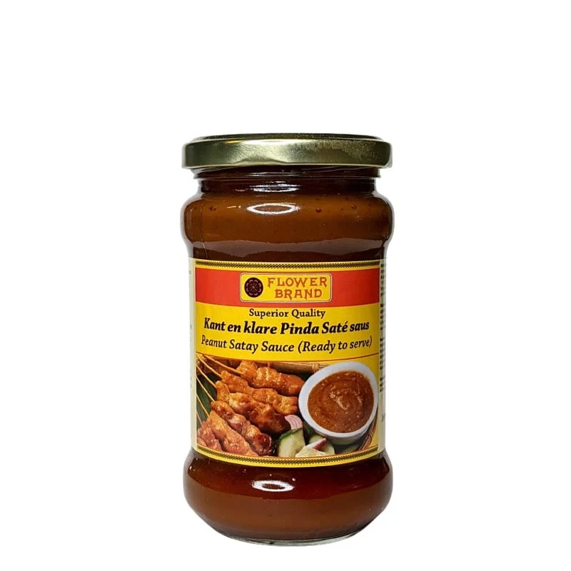 Erdnusssoße Flower Brand 325g