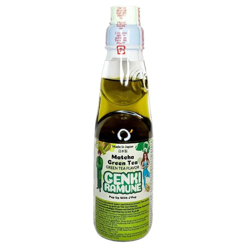 Genki Ramune Matcha Grüner Tee