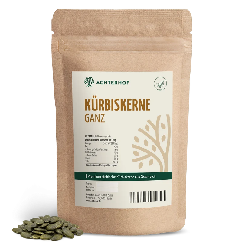 Premium steirische Kürbiskerne geschält (1000g)