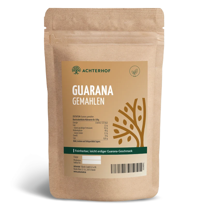 Guarana gemahlen (500g)