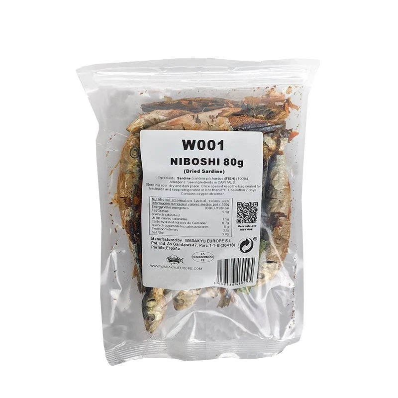 Getrocknete Sardinen (Niboshi) 80g