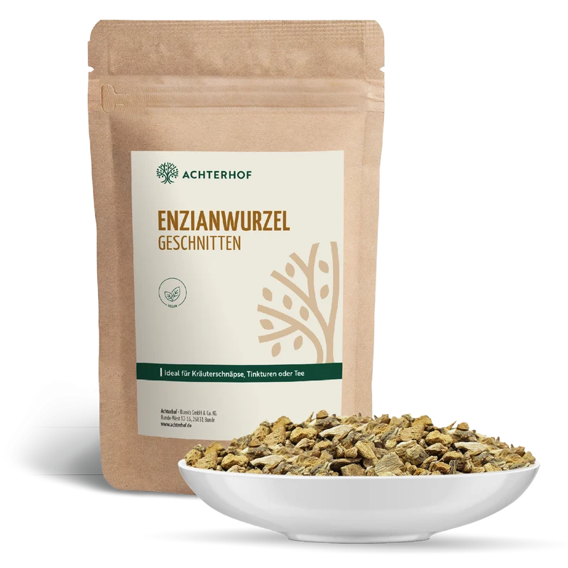 Enzianwurzel geschnitten (500g)