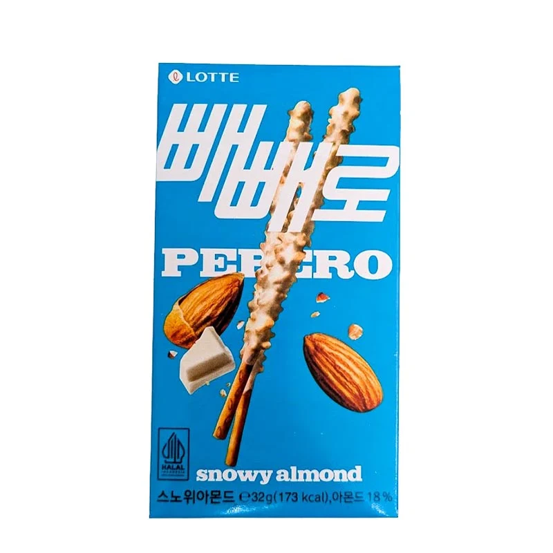 Pepero Snowy Almond Weiße Schokolade & Mandel