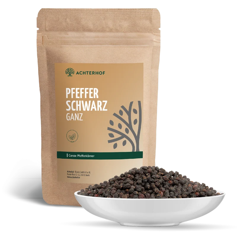 Pfeffer schwarz ganz (100g)