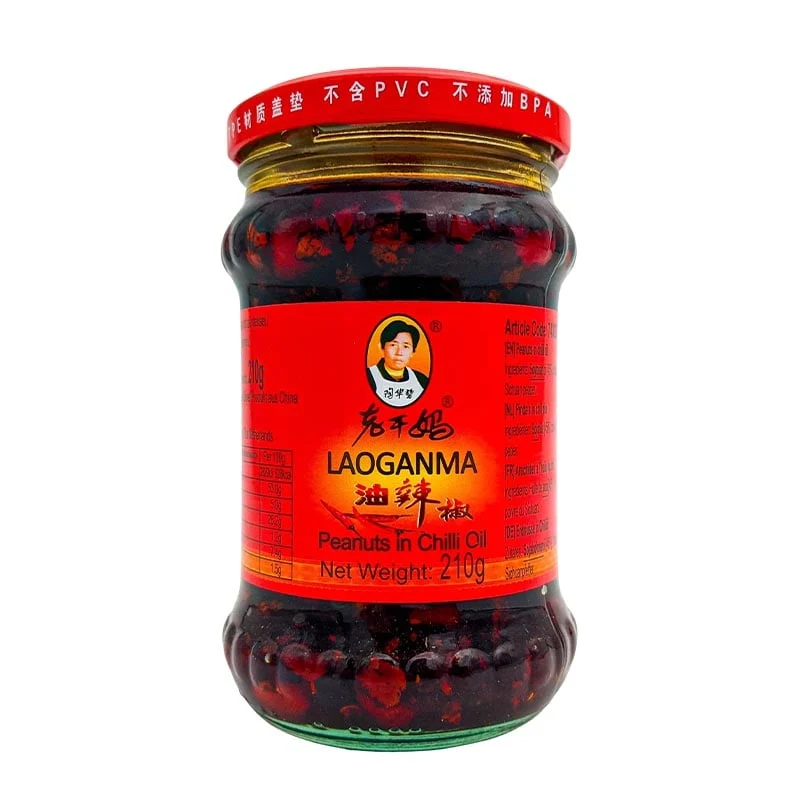 Erdnüsse in Chiliöl, Lao Gan Ma 210g