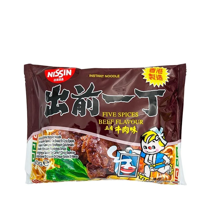 Nissin Demae Fünf-Gewürze-Rindfleisch