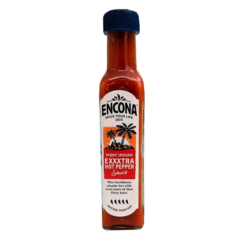 Extra Scharfe Chilisoße (mit Ghost Pepper) Encona 142ml