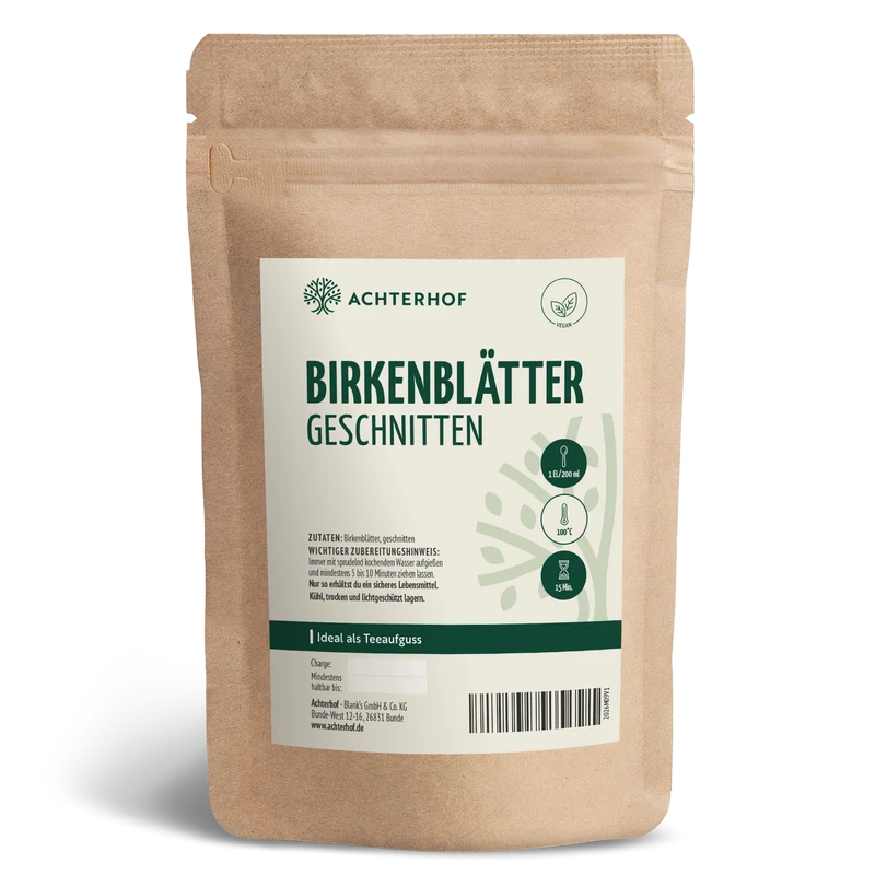 Birkenblätter geschnitten (100g)