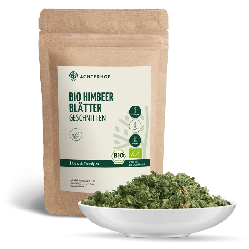 Himbeerblätter geschnitten Bio (250g)