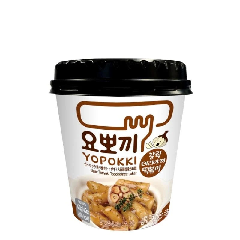Rice Cake-Tasse (Knoblauch) Yopokki