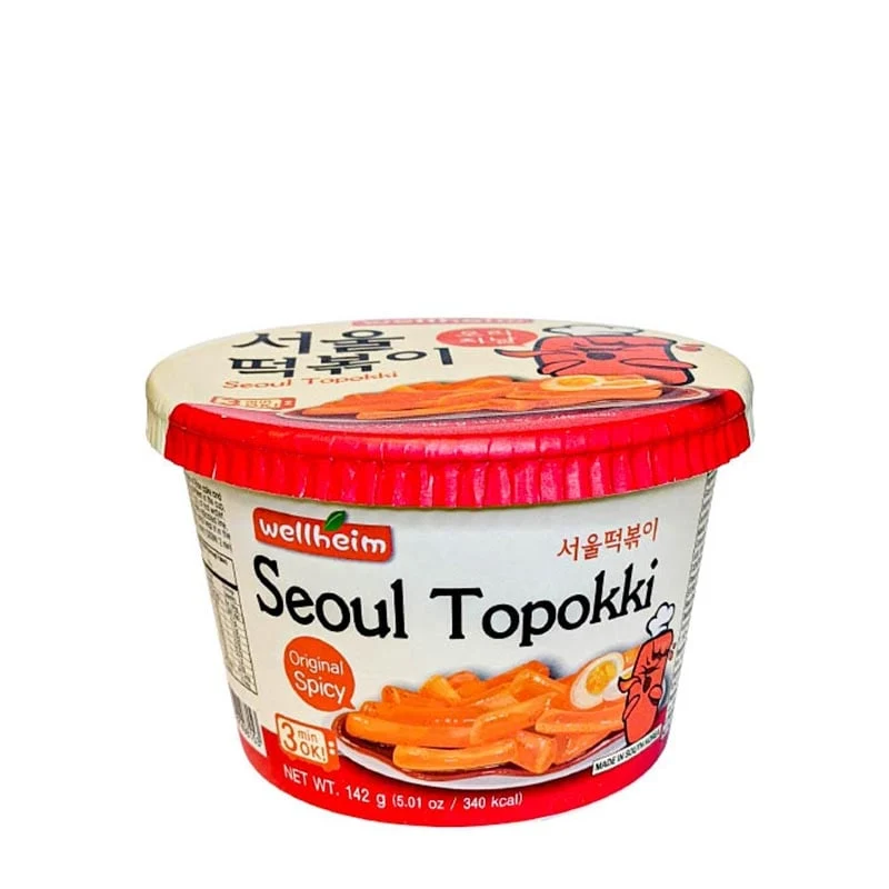 Seoul Tteokbokki mit scharfer Soße