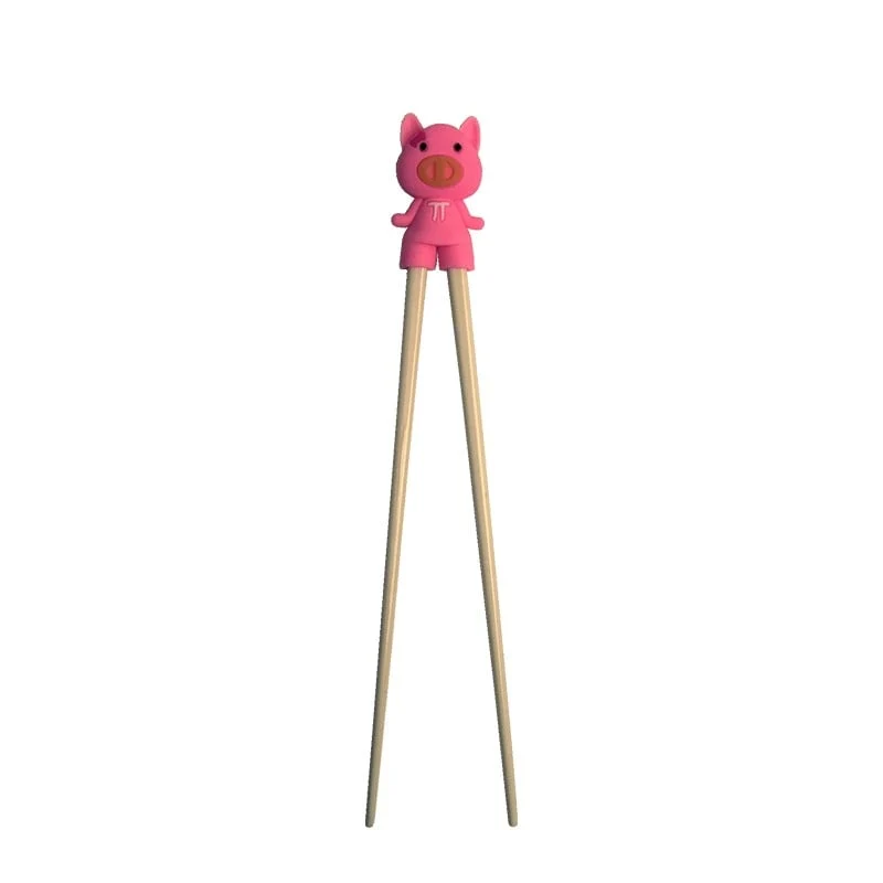 Essstäbchen für Kinder Schwein