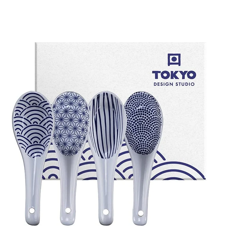Nippon Blue Suppenkellen Set 4 Stück