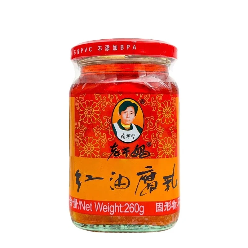 Eingelegter Tofu in Chilisoße (Lao Gan Ma) 260g